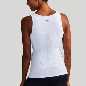 White lower Back Support Tank Top Large Tommie Copper